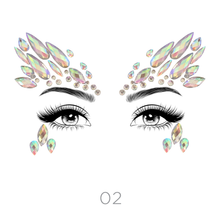 Load image into Gallery viewer, Glamza Festival Face Jewels Crystals