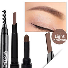 Load image into Gallery viewer, 3 In 1 Smooth Stereo Eyebrow Pen - Brush, Powder &amp; Pen.