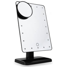 Load image into Gallery viewer, 22 LED Magnifying Touch Screen Vanity Mirror