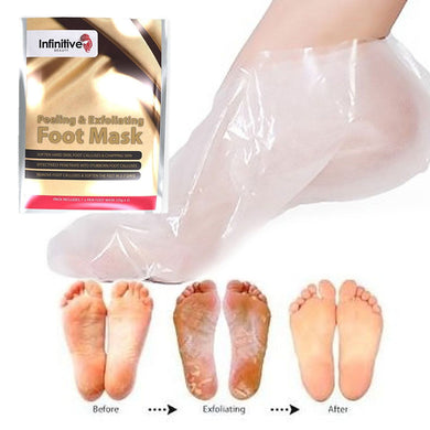 Infinitive Beauty Peeling and Exfoliating Foot Masks