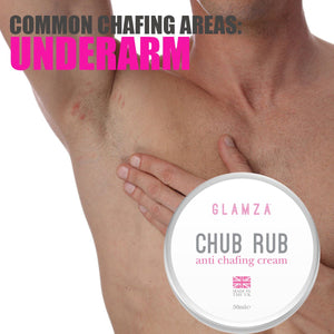 Glamza Chub Rub Anti Chafing Cream 50ml - Enriched with Aloe Vera