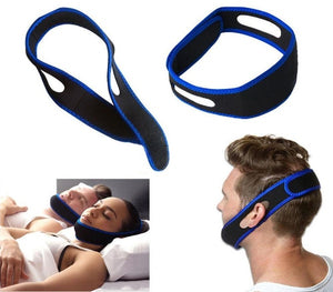 Glamza Dual-Use Anti-Snore Chin Strap & Face Slimming Belt – Sleep Better, Feel Confident – Free UK Delivery