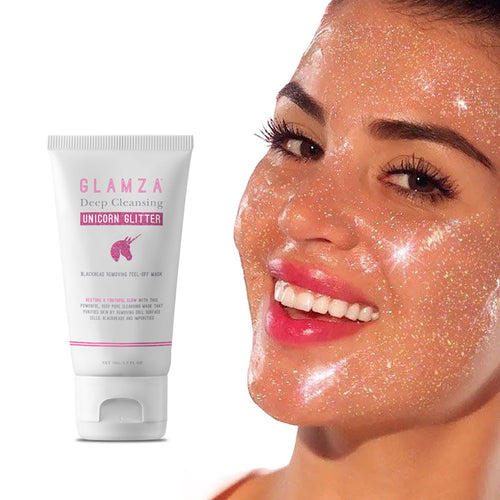 Glamza Blackhead Removing Deep Cleansing Peel Off Mask - Unicorn Glitter