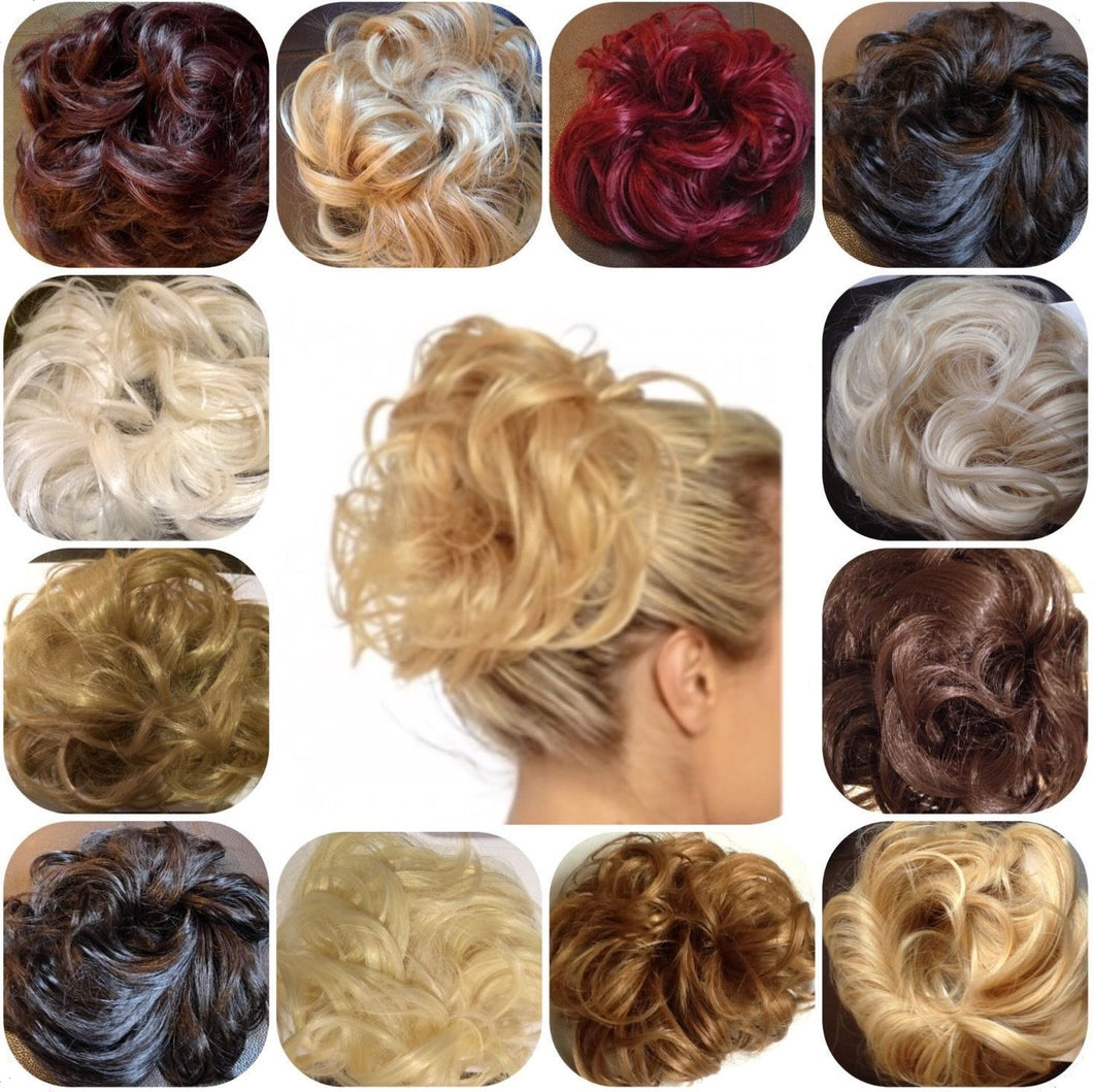 Messy Hair Scrunchie – Instant Volume & Effortless Styling | Free UK Delivery