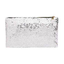 Load image into Gallery viewer, Glamza Dazzling Sequin Hand Bag and Makeup Bag