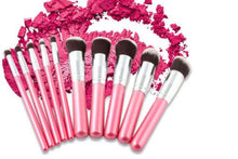Load image into Gallery viewer, Glamza 10pc Brush Sets - Pink or Blue