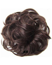 Load image into Gallery viewer, Messy Hair Scrunchy - Black or Brown