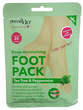 Load image into Gallery viewer, Derma V10 Deep Moisturising Foot Packs - Vitamin E Enriched