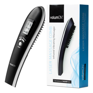 Volumon Laser Hair Massage Comb - Scalp Massage and Hair Growth